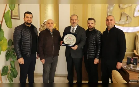 Elazığ TSO Başkanı İdris Alan’dan İstihdama Katkı Sağlayan Firmalara Plaketli Ziyaret