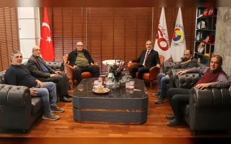 Ehl-i Beyt Cemevi Yönetiminden Elazığ TSO Başkanı İdris Alan’a Birlik ve İş Birliği Ziyareti