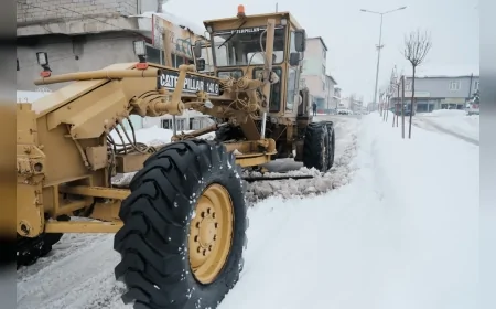 Ağrı Belediyesi Eşbaşkanları Hazal Aras ve Memet Akkuş: “Kış Koşullarına Karşı Tüm İmkanlarımızı Seferber Ettik”