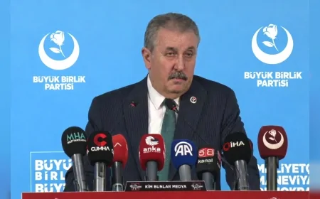 Büyük Birlik Partisi Genel Başkanı Mustafa Destici: “Terörle pazarlık olmaz, işletmeyi yaşatarak tahsilat yapılmalıdır”