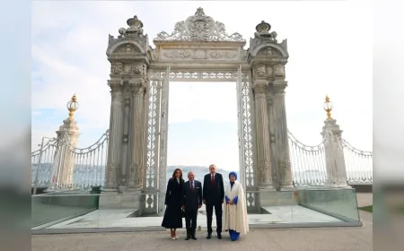 Ürdün Kralı II. Abdullah, Cumhurbaşkanı Recep Tayyip Erdoğan’a “Hüseyin Bin Ali Nişanı” Takdim Etti