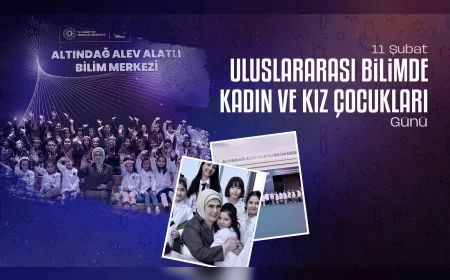 Cumhurbaşkanı Recep Tayyip Erdoğan’ın eşi Emine Erdoğan: “Bilimin ışığını büyüten tüm kadınları ve kız çocuklarımızı yürekten kutluyorum”