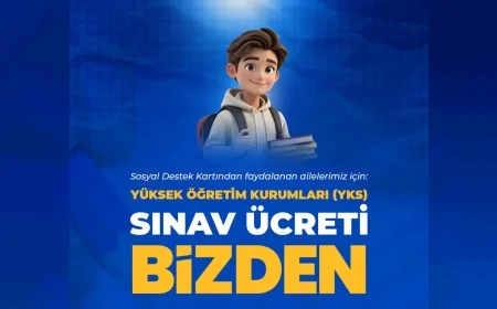Çorum Belediyesi’nden Sosyal Destek Kartı Sahiplerine YKS Ücreti Desteği Açıklaması