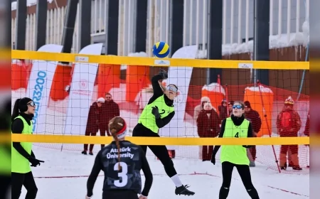 Türkiye Üniversite Sporları Federasyonu 2026 Kış Oyunları Erzurum’da 98 Üniversiteden 480 Sporcuyu Buluşturdu