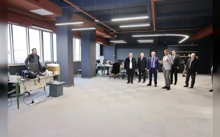 Çorum Valisi Ali Çalgan Çorum OSB’de Faaliyet Gösteren ArGesim Teknoloji AŞ’yi Ziyaret Etti