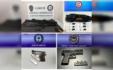 Çorum Emniyet Müdürlüğü 06-13 Şubat Tarihleri Arasında 3 Bin 185 Kişiyi Sorguladı 4 Aranan Şahıs Yakalandı
