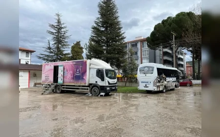Osmancık Belediyesi Kanser Taramalarına Ulaşım Desteği Sağlıyor Köylerden İlçe Merkezine Otobüs Seferi