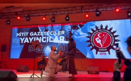 Hitit Tiyatro Genel Sanat Yönetmeni Caner Ergan’dan Sahnede Sürpriz Evlilik Teklifi