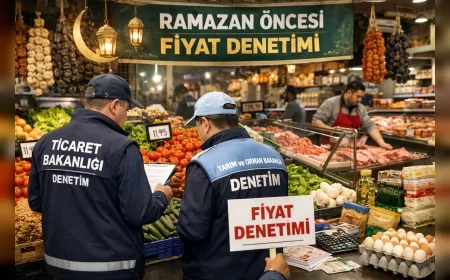 Ticaret Bakanlığı Ramazan Öncesi Harekete Geçti: “Gıda Arzı ve Fiyat İstikrarı İçin Tüm Tedbirler Alındı”