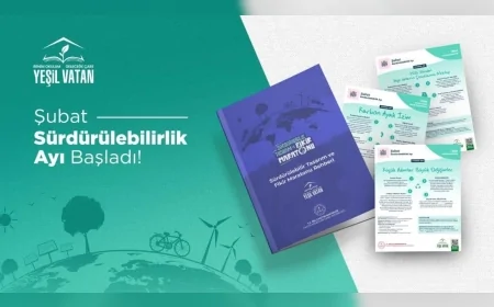 Millî Eğitim Bakanlığı Yeşil Vatan Projesinde Şubat Temasını Açıkladı: “Sürdürülebilirlik” Odaklı Fikir Maratonu Başlıyor