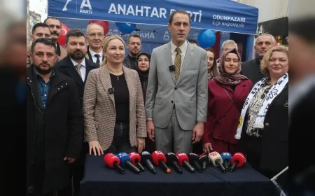 Anahtar Parti Genel Sekreteri Nihal Ağca: “İttifakımız milletimizledir, Eskişehir’de ve Türkiye’de iktidarı hedefliyoruz”