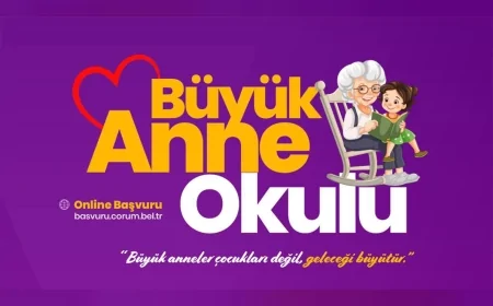 Çorum'da Büyük Anne Okulu Projesi ile Kuşaklar Arası Eğitim Seferberliği