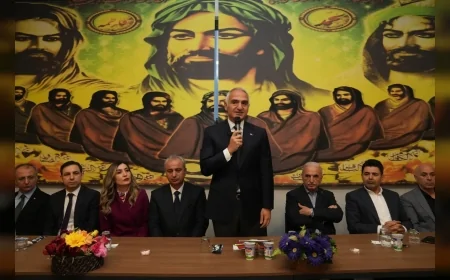 Kültür ve Turizm Bakanı Mehmet Nuri Ersoy: “Bu millet can cana, gönül gönüle verdikçe geleceğimiz güçlü ve aydınlık olacaktır”