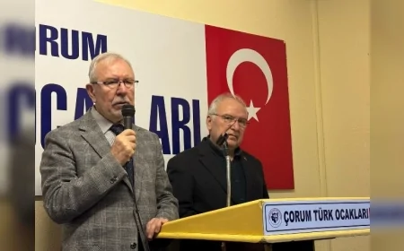 Türk Ocakları Çorum Şubesi Başkanı Prof. Dr. İrfan Çağlar: “Birlik ve kararlılıkla çalışmalarımızı sürdüreceğiz”