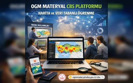 Milli Eğitim Bakanlığı OGM Materyal CBS Platformu’nu Erişime Açtı: Harita ve Veri Tabanlı Öğrenmede Yeni Dönem