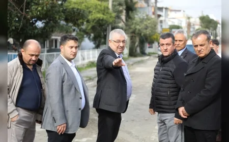 Edremit Belediye Başkanı Mehmet Ertaş: “İkizçay’dan başladık, bozulan yolları etap etap yeniliyoruz”