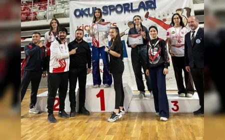 Liseli Gençler Kick Boks Türkiye Şampiyonası’nda Çorumlu Sporcular 7 Madalya Kazandı