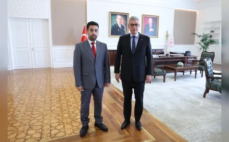 Sağlık Bakanı Prof. Dr. Kemal Memişoğlu, Suriye Sağlık Bakanı Musab Nizal el-Ali ile Ankara’da sağlık iş birliğini görüştü