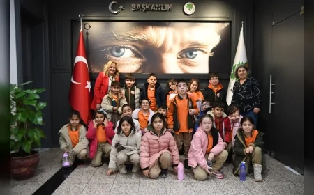 Mamak Belediye Başkan Yardımcıları Öğrencilerle Buluştu: “Yerel Yönetimleri Erken Yaşta Tanımaları Önemli”