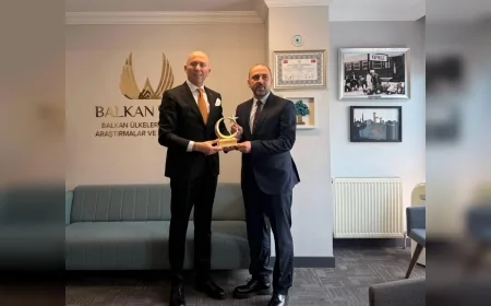 Kosova Türk Öğretmenler Derneği Başkanı Akif Koro: “Ankara temaslarımızda ilk ziyaretimizi Balkan Vakfı’na gerçekleştirmek istedik”