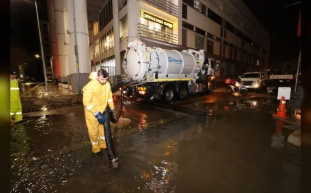 İzmir’de Lodos ve Düşen Basınç Körfez’i Yükseltti: Deniz Seviyesi 85 Santimetreye Çıktı