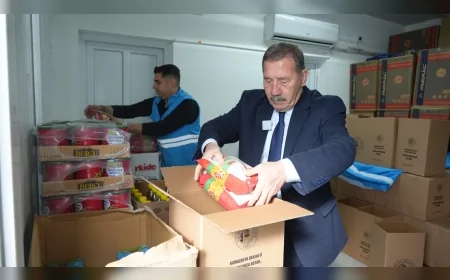 Milas Belediye Başkanı Fevzi Topuz: “Ramazan’ın bereketini ihtiyaç sahibi ailelerimize taşıyoruz”