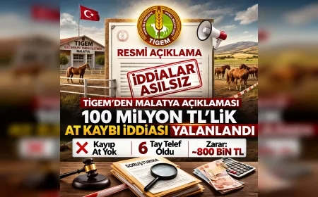 Tarım İşletmeleri Genel Müdürlüğü: “Malatya’daki 100 Milyon TL’lik At Kaybı İddiası Gerçeği Yansıtmıyor”
