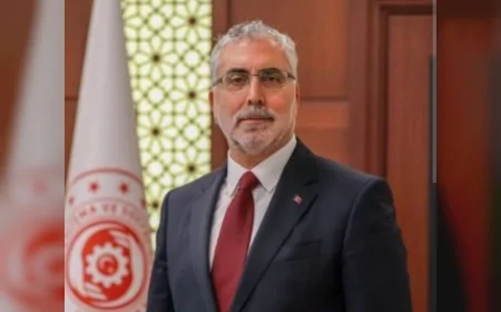 Çalışma ve Sosyal Güvenlik Bakanı Prof. Dr. Vedat Işıkhan 20 Şubat’ta Elazığ’da temaslarda bulunacak