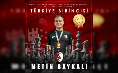 Ankara İşitme Engelliler Spor Kulübü’nden Tarihi Başarı: Metin Baykalı Türkiye Şampiyonu Oldu