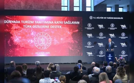 Kültür ve Turizm Bakanı Mehmet Nuri Ersoy: “Türk dizilerine bölüm başına 100 bin dolar karşılığı destek vereceğiz”