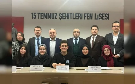 Çorum 15 Temmuz Şehitleri Fen Lisesi’nde Tarık Buğra Paneli Düzenlendi