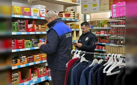 Çorum İskilip’te Gıda Denetimleri Sıklaştırıldı: Fırın, Market ve İşletmelere Hijyen Kontrolü