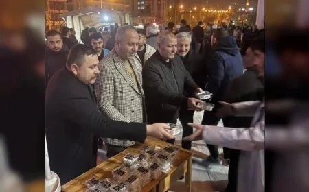 Ülkü Ocakları İl Başkanı Abdullah Dalyan: “Her Lokum Tanesi Bir Fatiha’ya Vesile Olsun İstedik”