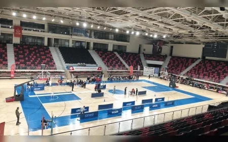 Çorum Gençlik ve Spor İl Müdürü Mustafa Demirkıran, “Sportif Yetenek Taraması” çalışmalarını yerinde inceledi