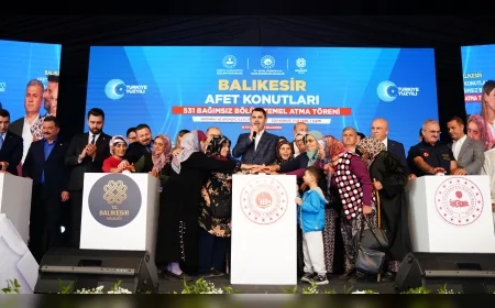 BAKAN MURAT KURUM: “SINDIRGI’DA OCAKLAR YENİDEN TÜTECEK, HER AİLE SICAK YUVASINA KAVUŞACAK”