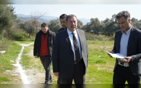 MİLAS BELEDİYE BAŞKANI FEVZİ TOPUZ: “DANIŞMENT YAŞAM ALANI VE HANIMELLER PAZARINI KISA SÜREDE TAMAMLAYACAĞIZ”