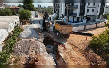 ANTALYA BÜYÜKŞEHİR BELEDİYESİ ASAT GENEL MÜDÜRLÜĞÜ KEPEZ’E 6 MİLYAR 32 MİLYON TL’LİK ALTYAPI YATIRIMI GERÇEKLEŞTİRDİ