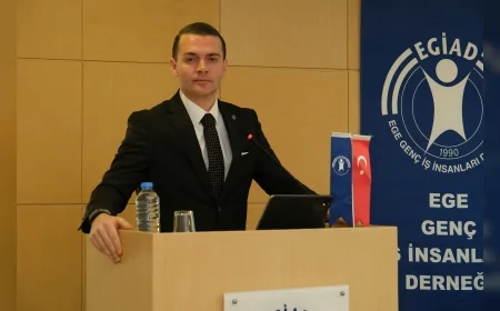 EGİAD Yönetim Kurulu Başkanı Kaan Özhelvacı: “Yaratıcı yıkımı İzmir için stratejik sıçrama alanına dönüştürmek istiyoruz”