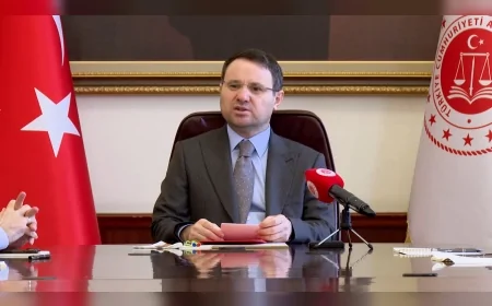 Adalet Bakanı Akın Gürlek: “Bölgemizin geleceğine dair ortak bir sorumluluğu paylaşıyoruz”