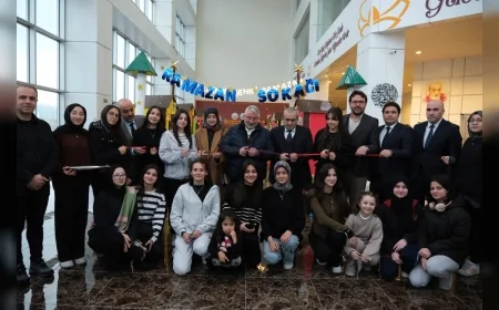 Şehit Osman Arslan Kız Anadolu İmam Hatip Lisesi’nde Ramazan Sokağı Açıldı