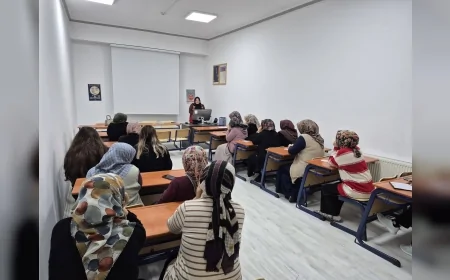 T.C. Aile ve Sosyal Hizmetler Bakanlığı Çorum’da Kadına Yönelik Şiddet ve Aile İçi İletişim Eğitimi Düzenledi