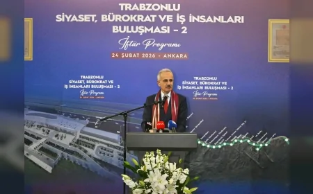 Ulaştırma ve Altyapı Bakanı Abdulkadir Uraloğlu: “Trabzon ile Samsun arasını 2 saate düşüreceğiz”