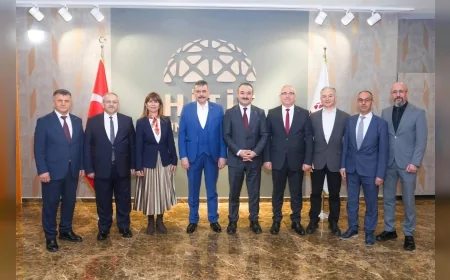 İçişleri Bakanı Mustafa Çiftçi Çorum Hitit Üniversitesi’nde Akademik Çalışmaları İnceledi