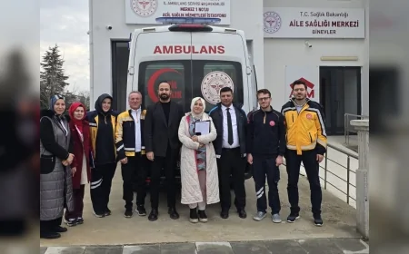 Çorum İl Sağlık Müdürlüğü Acil Sağlık Hizmetlerinde Kamu ve Özel Ambulansları Denetledi