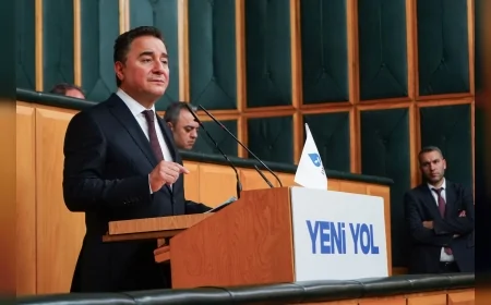 DEVA Partisi Genel Başkanı Ali Babacan: “Kalıcı barış adaletle mümkündür; hukuk devletiyle mümkündür”