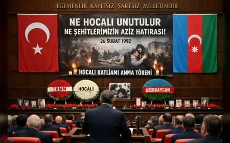 TBMM’DE HOCALI KATLİAMI ANILDI “NE HOCALI UNUTULUR NE ŞEHİTLERİMİZİN AZİZ HATIRASI”