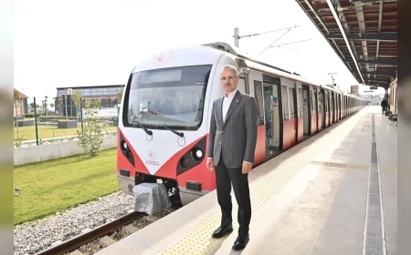 Ulaştırma ve Altyapı Bakanı Abdulkadir Uraloğlu: “Sirkeci-Kazlıçeşme Hattı 8 Milyon 56 Bin 569 Yolcuya Hizmet Verdi”
