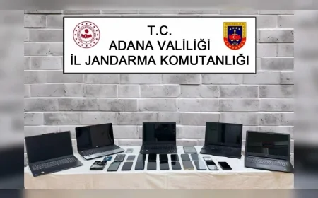 ADANA MERKEZLİ 11 İLDE 1 MİLYAR 200 MİLYON TL İŞLEM HACMİ BULUNAN 19 ŞÜPHELİ YAKALANDI