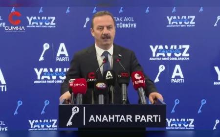 Anahtar Parti Genel Başkanı Yavuz Ağıralioğlu: “Öcalan’dan demokrasi dinlemek mecburiyetinde kaldınız”