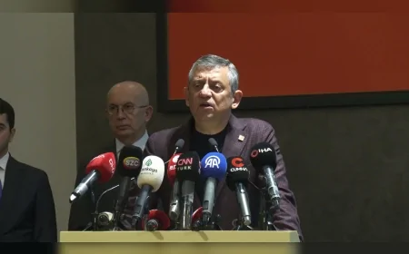 CHP Genel Başkanı Özgür Özel: “Adalet olmadan bir şey konuşmak mümkün değil